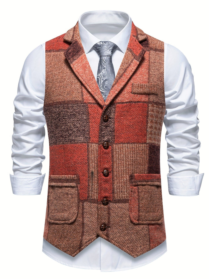 Evren - Gilet patchwork su misura