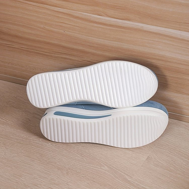 Ovelia - Sneakers slip-on con plateau