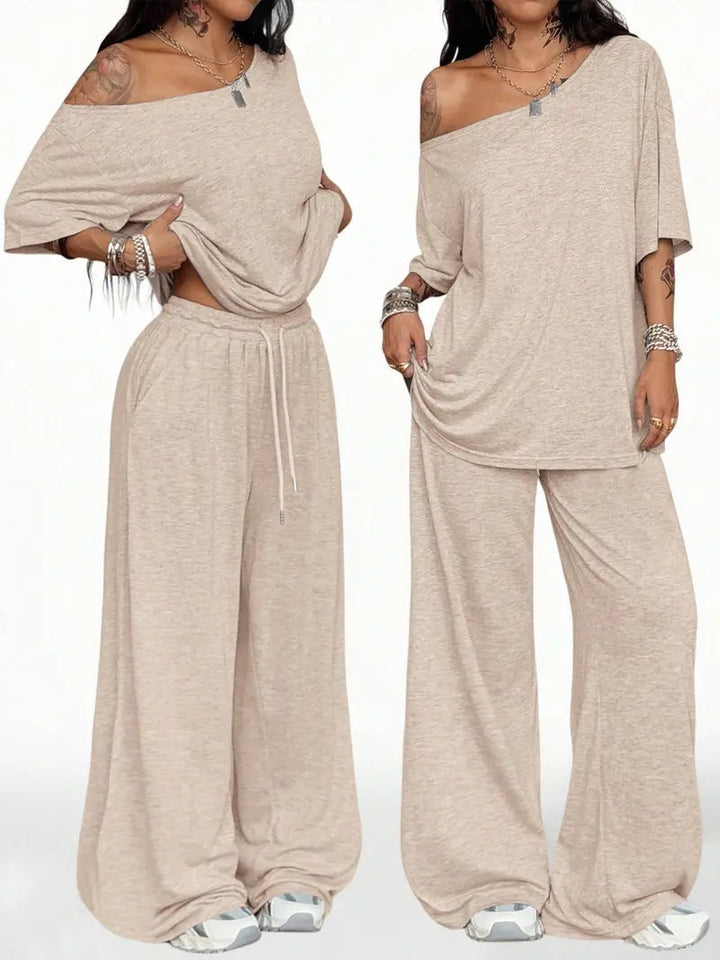 Kaeloria - Coordinato loungewear dal comfort senza sforzo