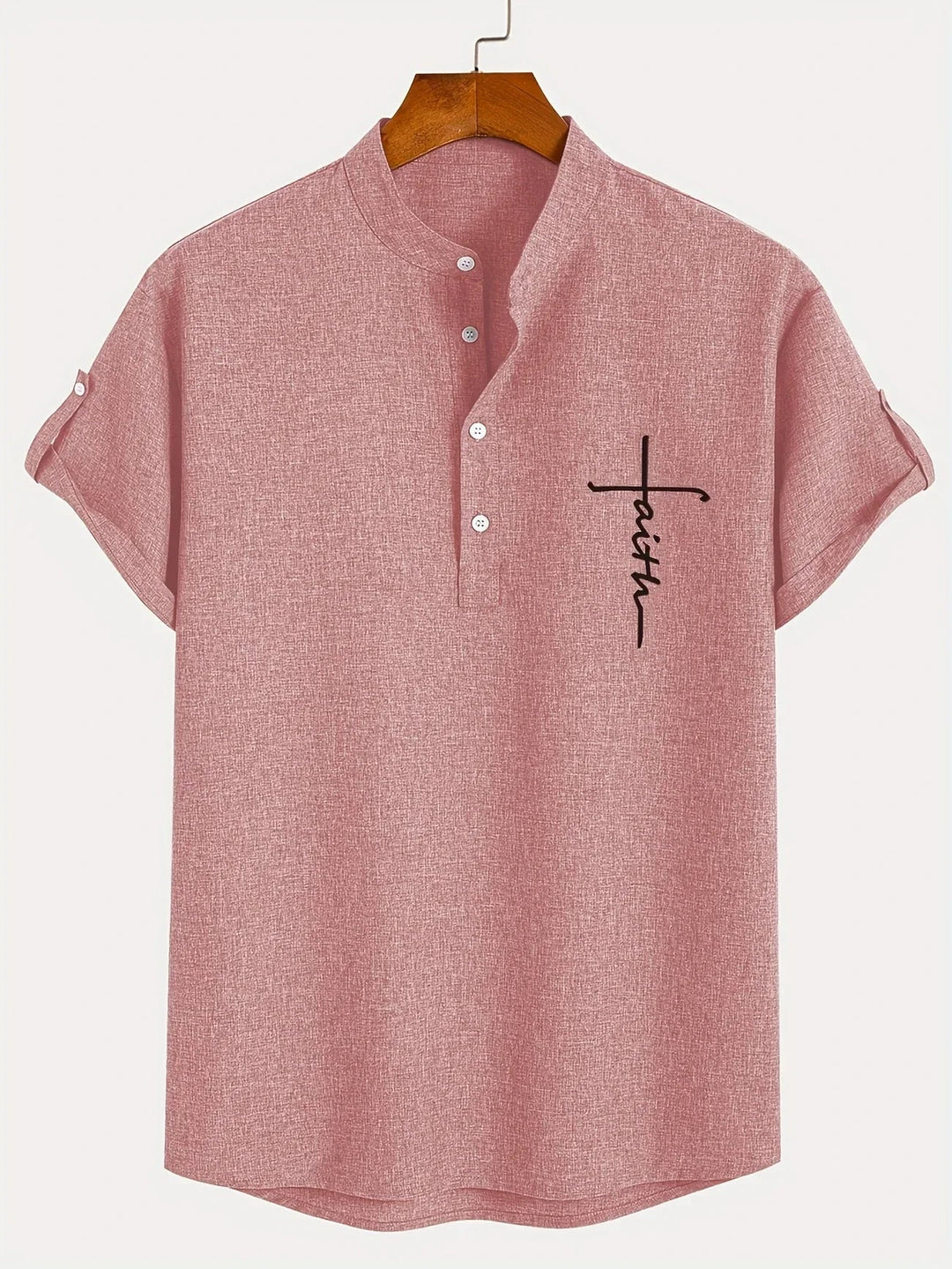 Harlan - Camicia testurizzata a collo alto