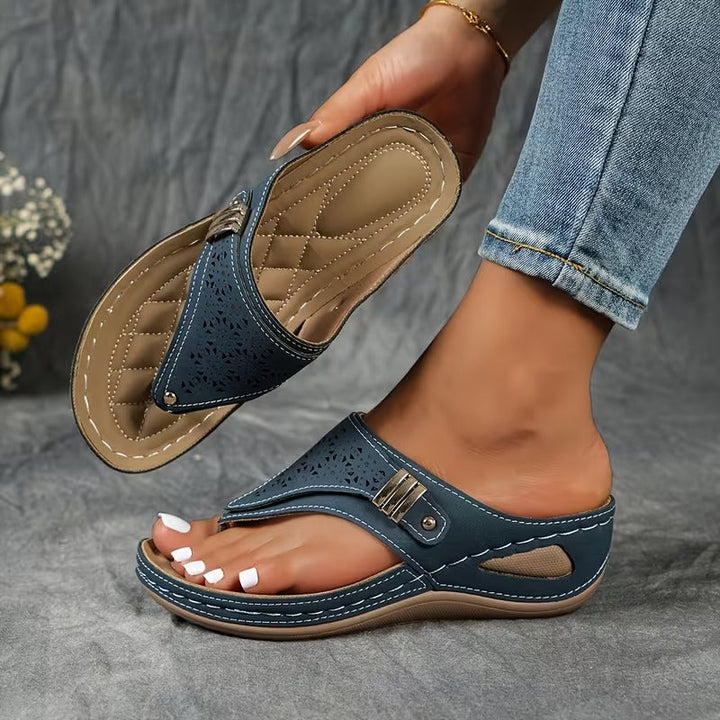 Ysola - Sandali con zeppa morbidi al tatto