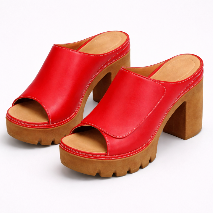 Melisande - Tacchi con plateau lucidi