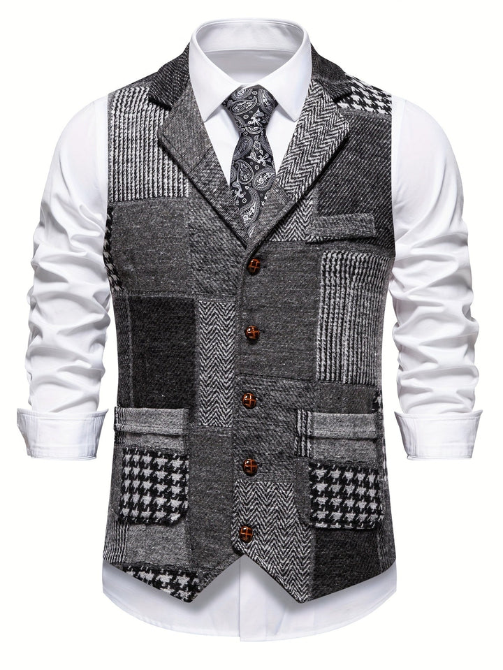 Evren - Gilet patchwork su misura