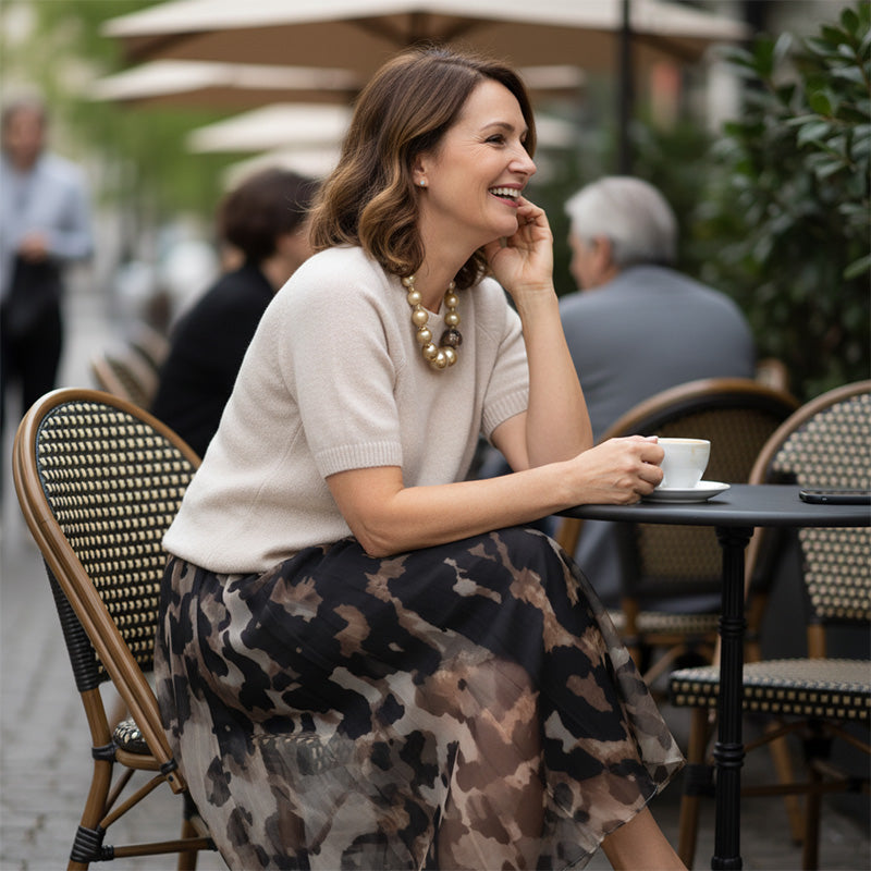 Jessariel - Set Casual Elegante a Due Pezzi