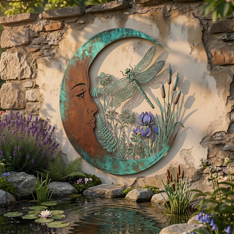 Alisette - Scultura murale Giardino celestiale