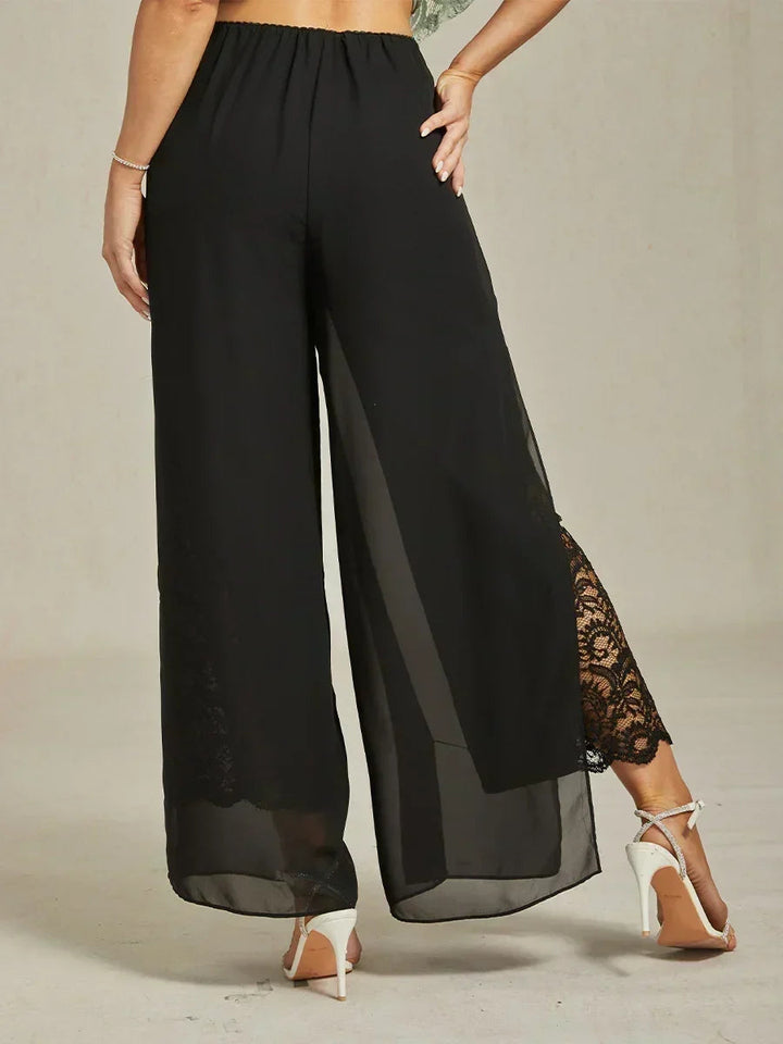 Tairess - Pantaloni a gamba larga