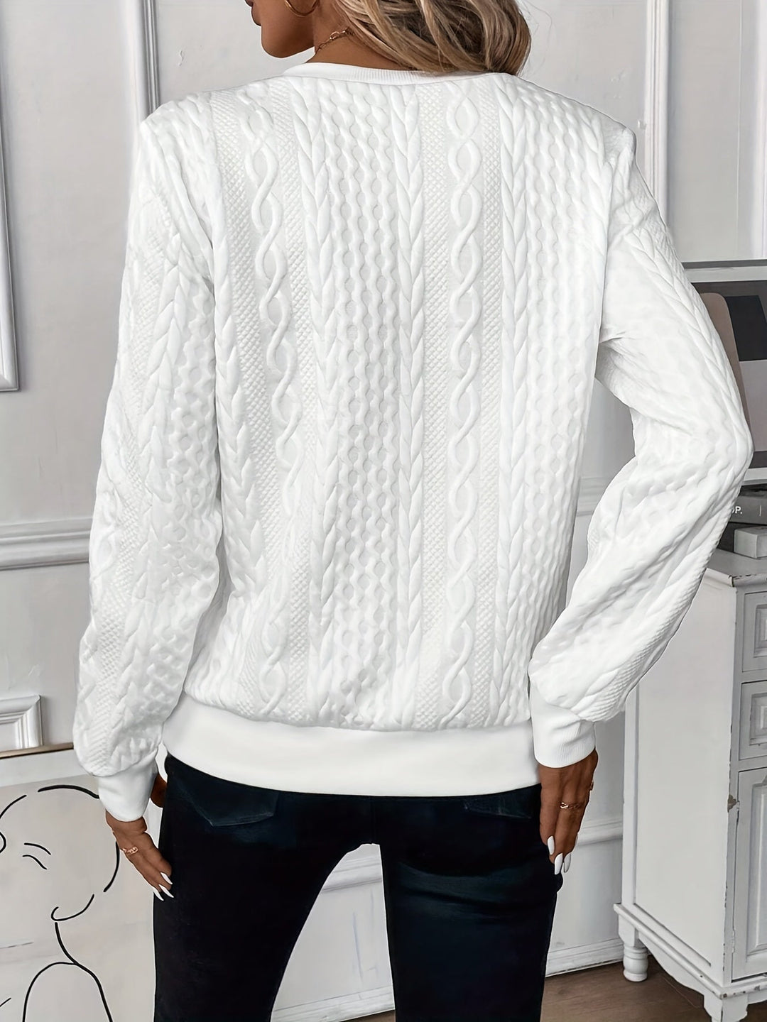 Delorina - Cardigan con zip frontale morbido al tatto
