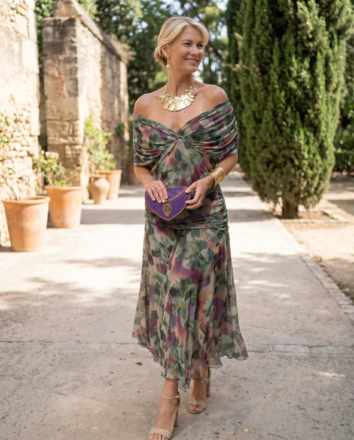 Samantha - Abito drappeggiato elegante