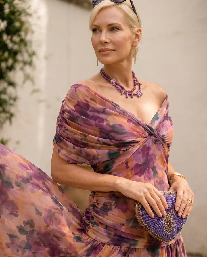 Samantha - Abito drappeggiato elegante