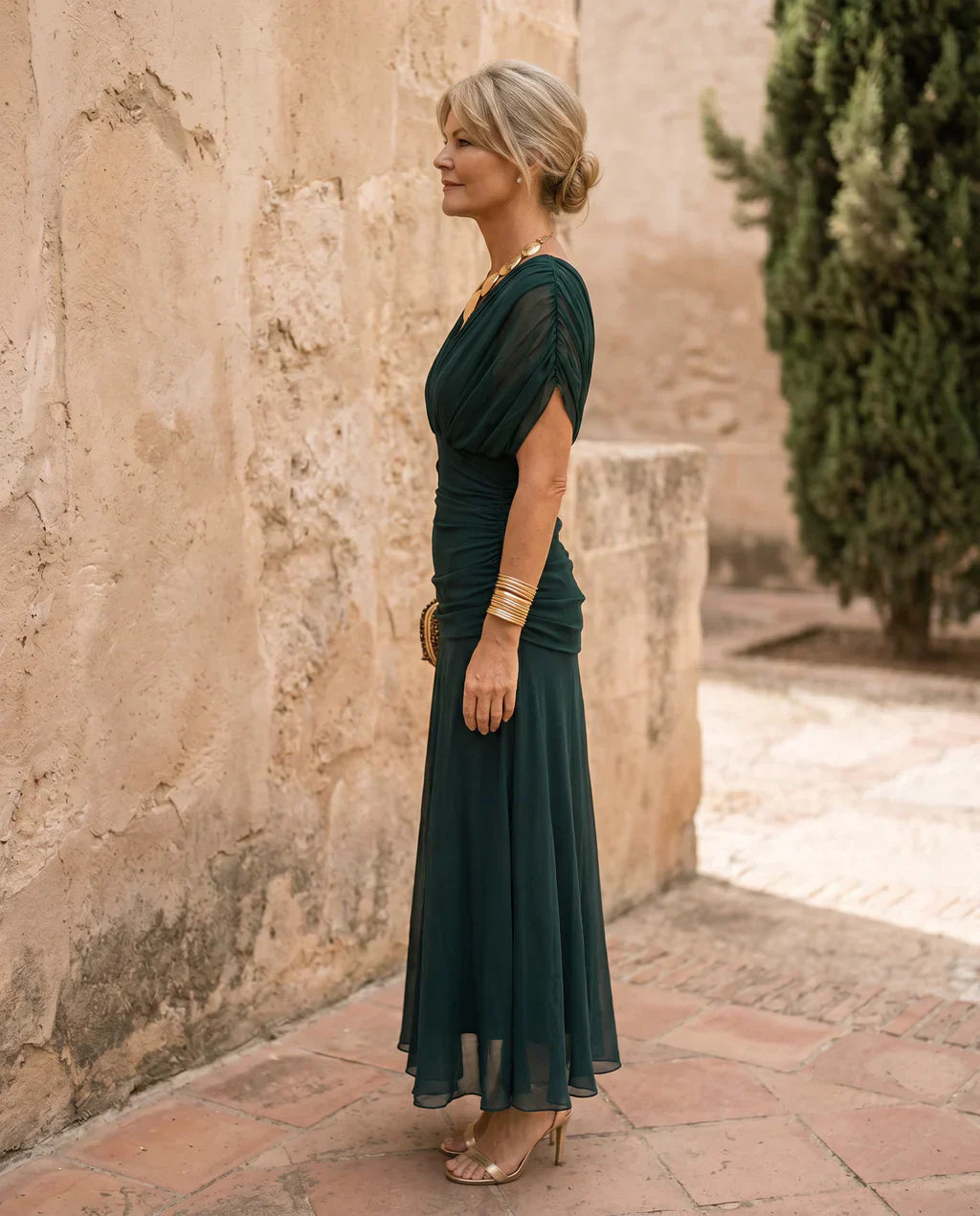 Samantha - Abito drappeggiato elegante