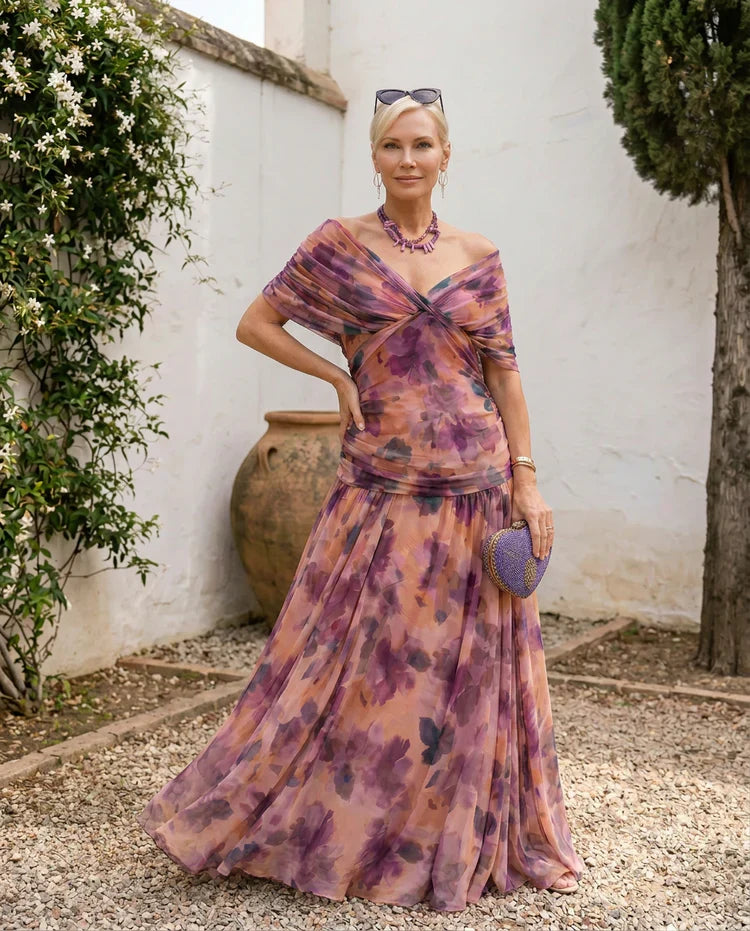 Samantha - Abito drappeggiato elegante