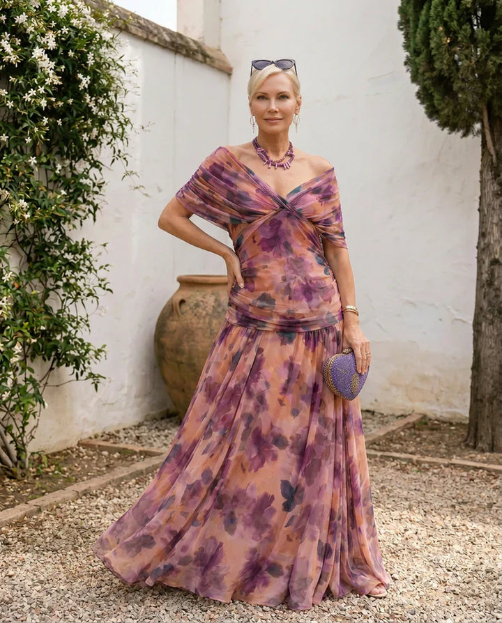 Samantha - Abito drappeggiato elegante