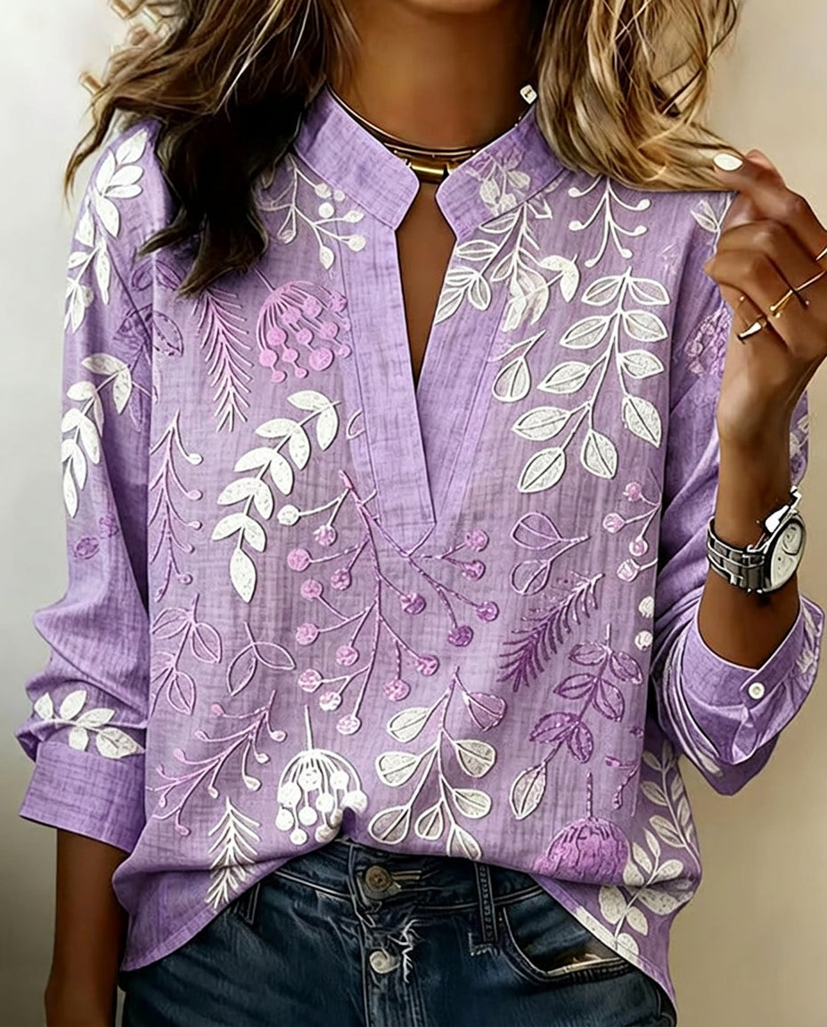 Brielle - Blusa dal tocco morbido