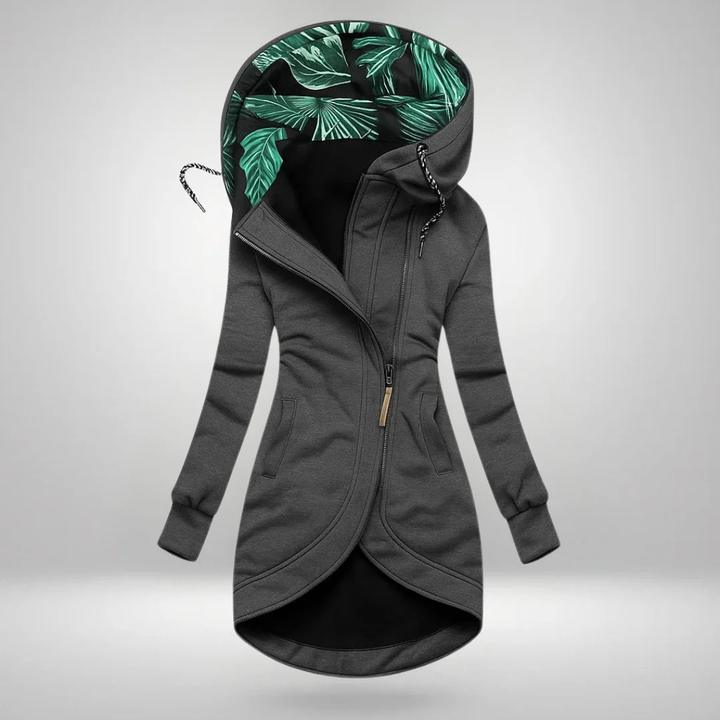 Effie - Cappotto con cappuccio resistente alle intemperie