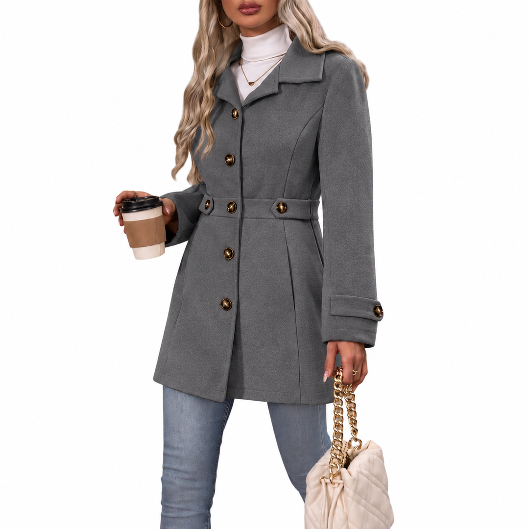 Adelma - Cappotto sartoriale con cintura