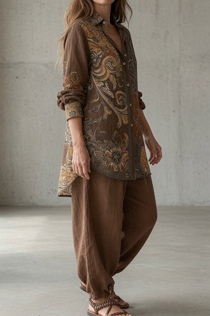Virellise - Coordinato camicia e pantaloni traspiranti