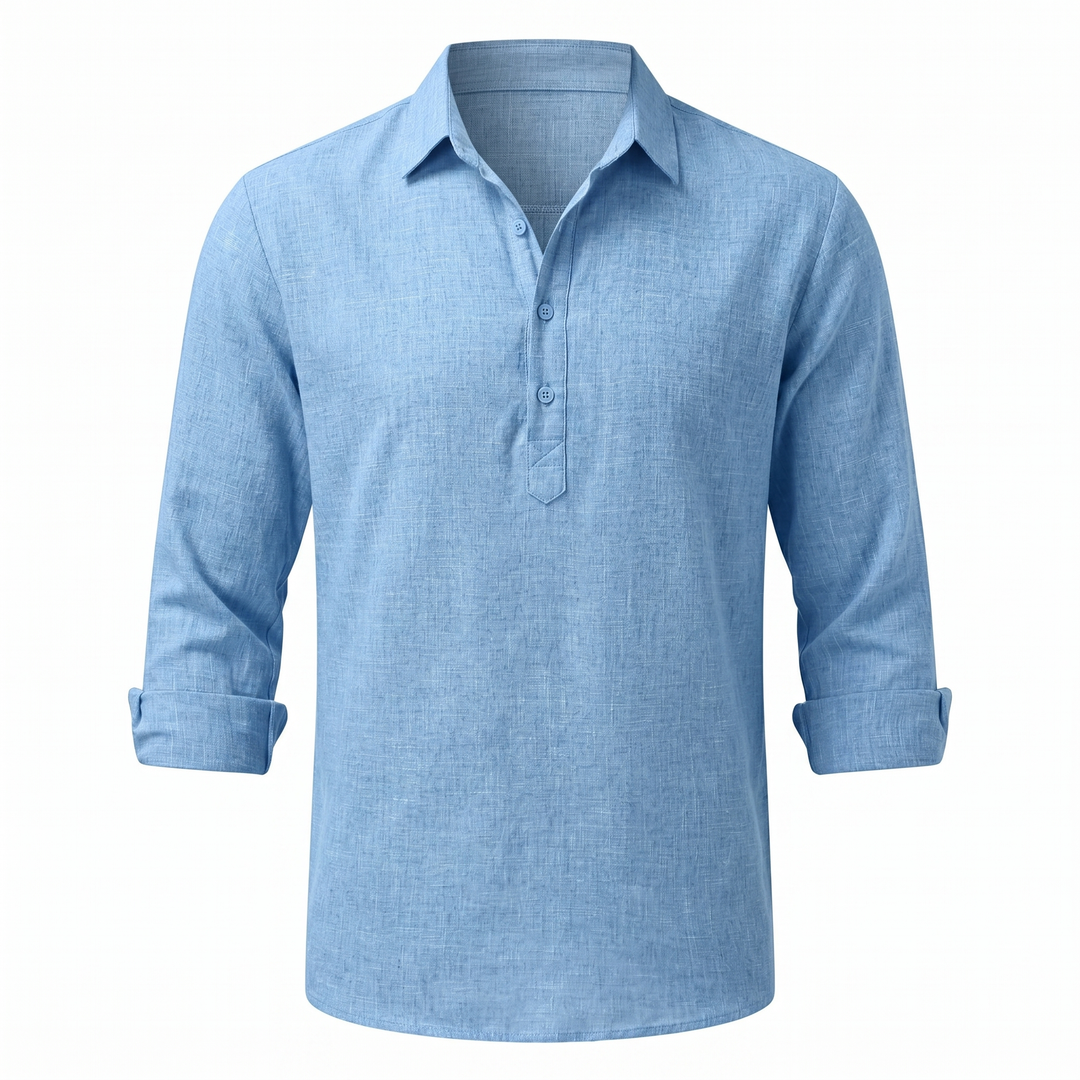 Gresham - Camicia estiva in tessuto strutturato