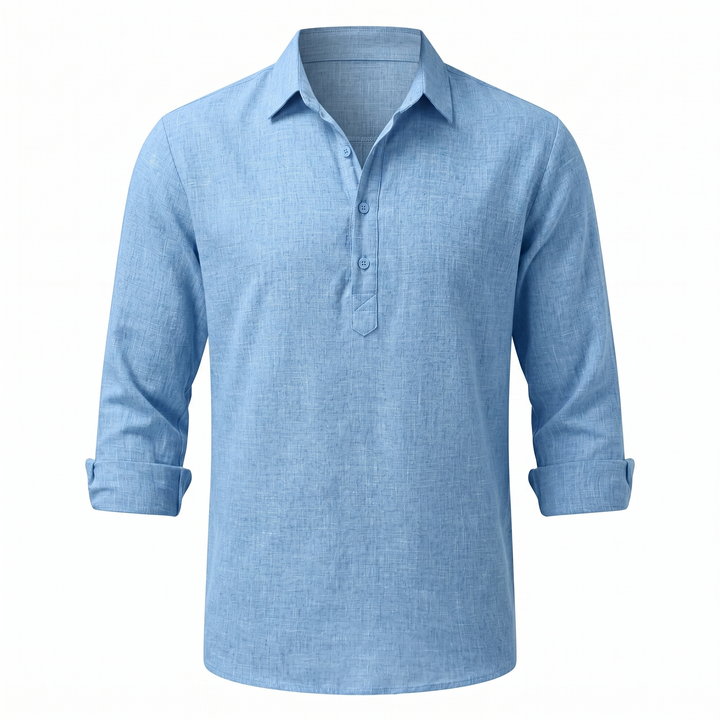 Gresham - Camicia estiva in tessuto strutturato
