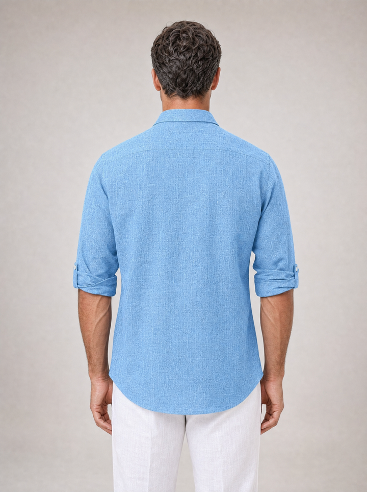 Gresham - Camicia estiva in tessuto strutturato
