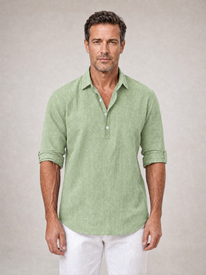 Gresham - Camicia estiva in tessuto strutturato