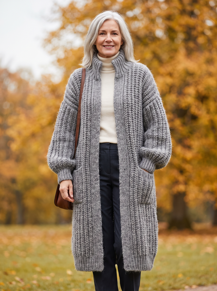 Rosalienne - Cardigan lungo dal tocco morbido