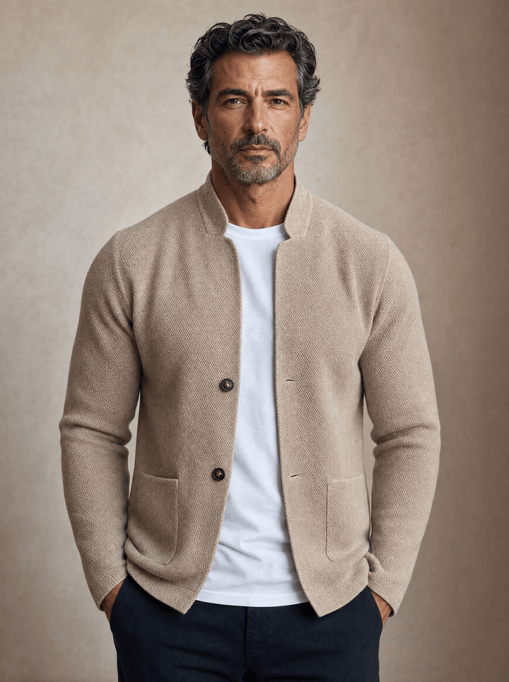 Corben - Blazer in maglia da uomo