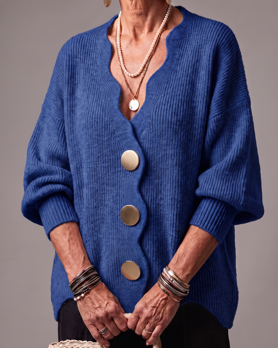 Elin - Cardigan morbido al tatto