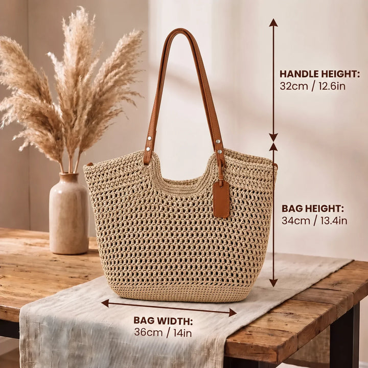Celestina - Borsa tote artigianale