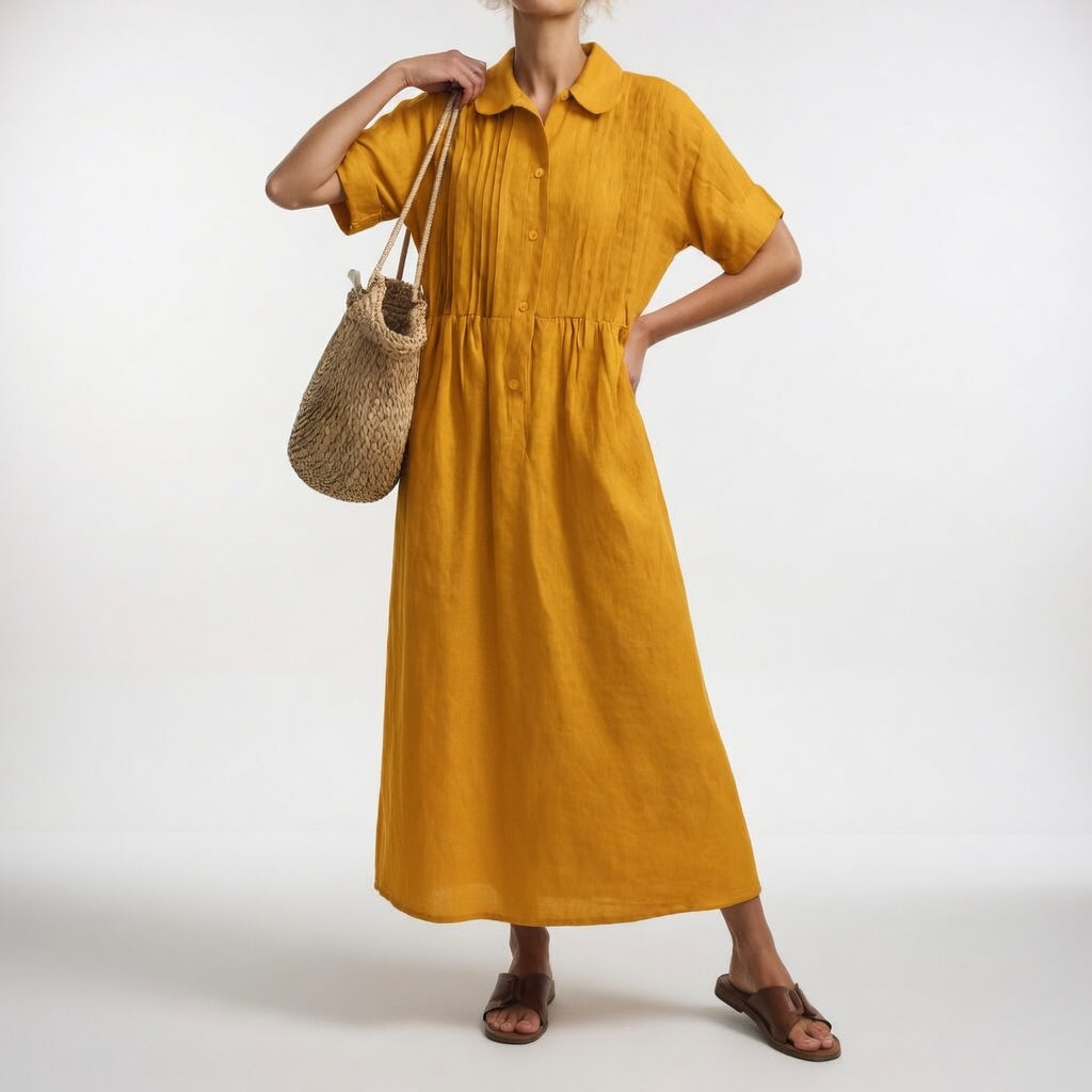 Morwenna - Abito chemisier leggero