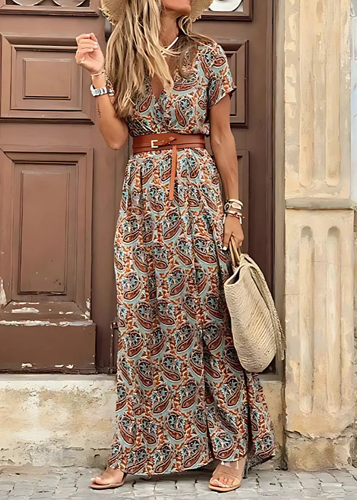 Flora - Vestito boho estivo premium