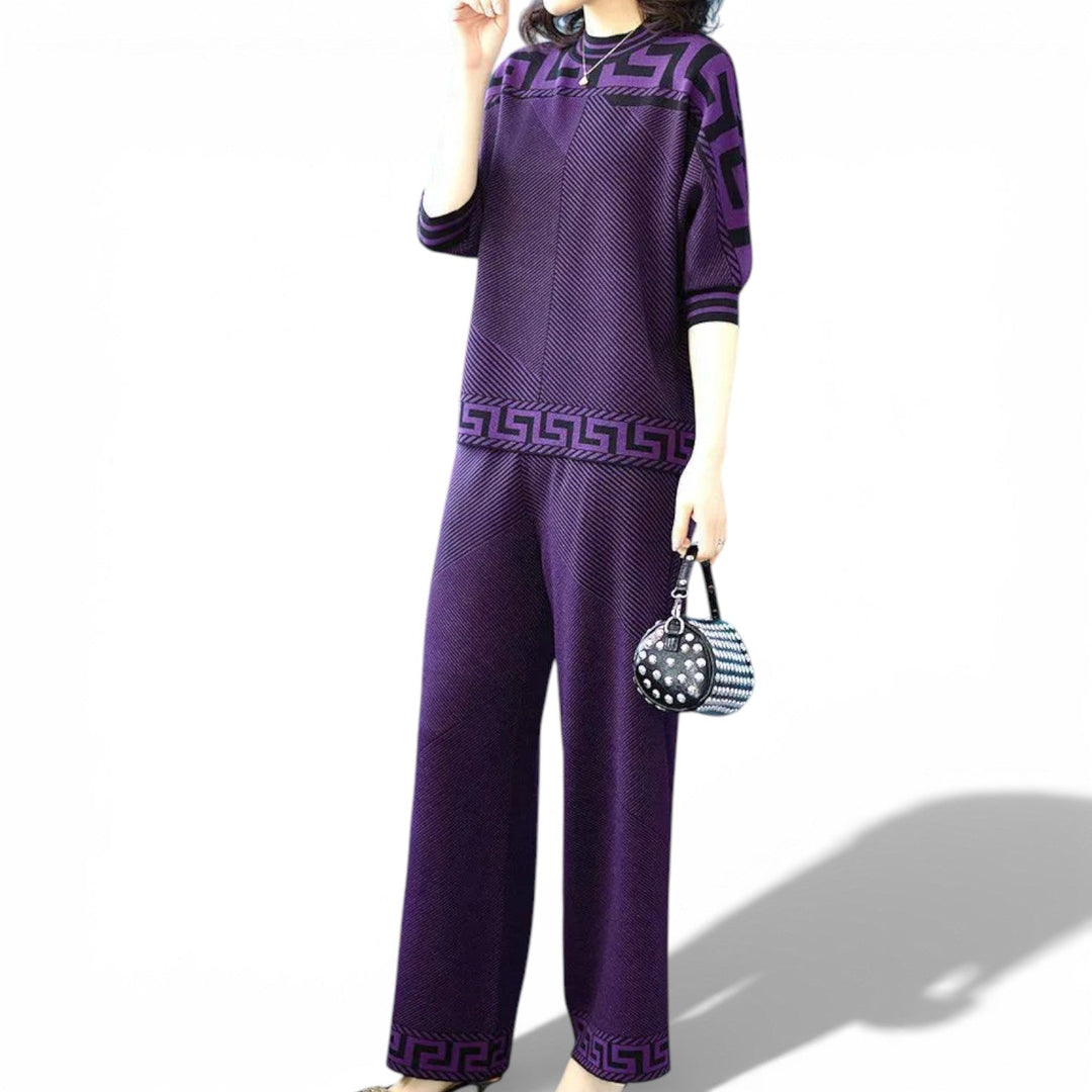 Vanyra - Completo in maglia morbido al tatto