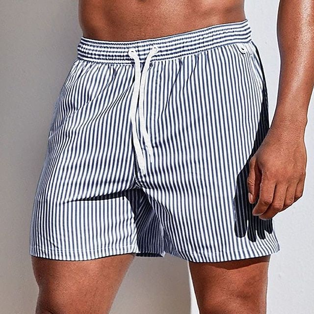 Jarrow - Shorts da bagno a righe ad asciugatura rapida
