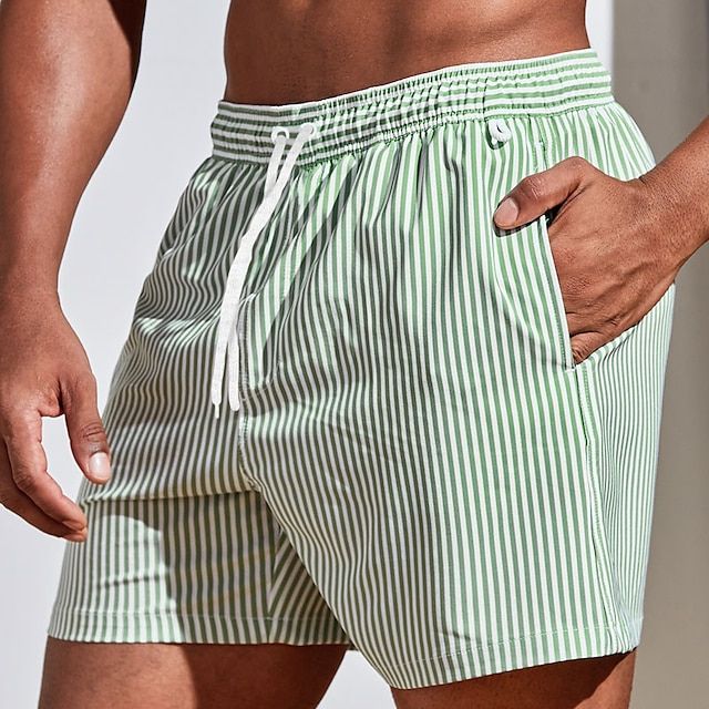 Jarrow - Shorts da bagno a righe ad asciugatura rapida