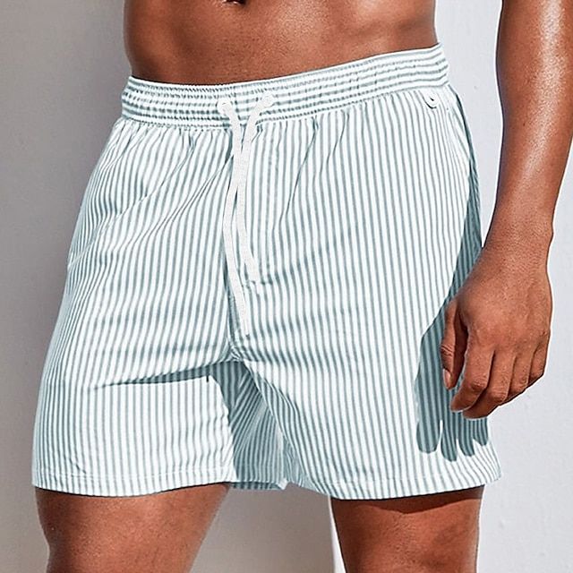 Jarrow - Shorts da bagno a righe ad asciugatura rapida