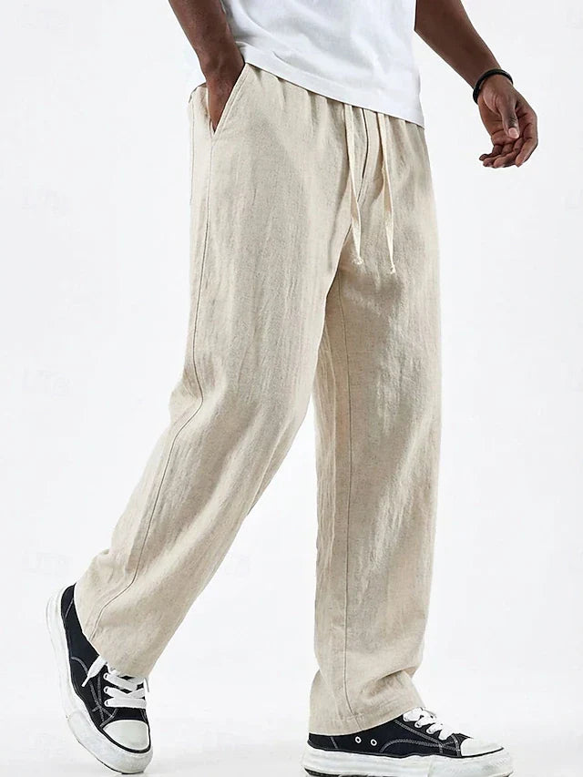 Icarion - Pantaloni in lino su misura