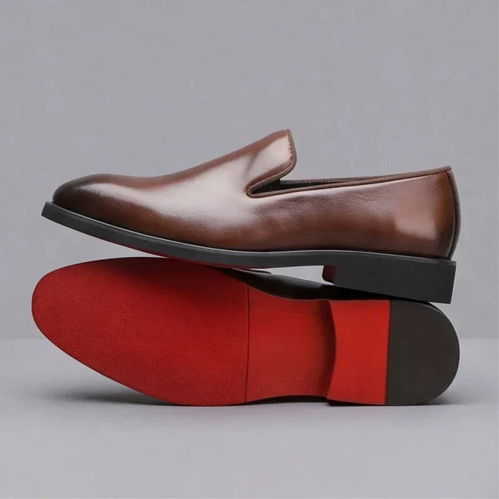 Dougie - Mocassini con suola rossa