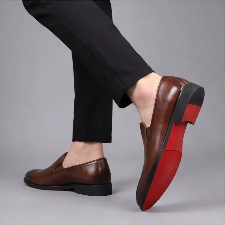 Dougie - Mocassini con suola rossa