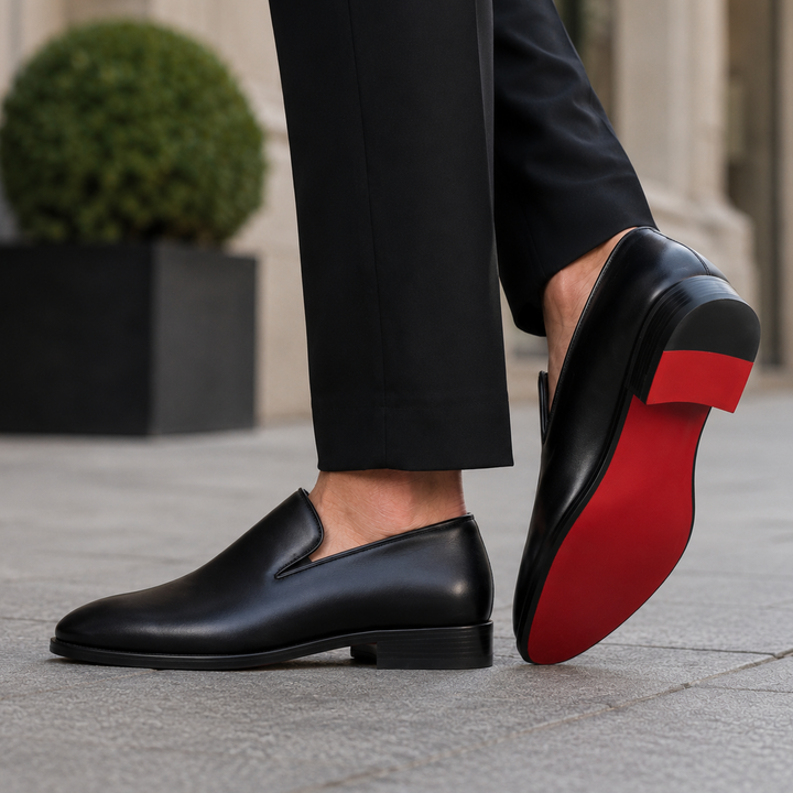 Dougie - Mocassini con suola rossa