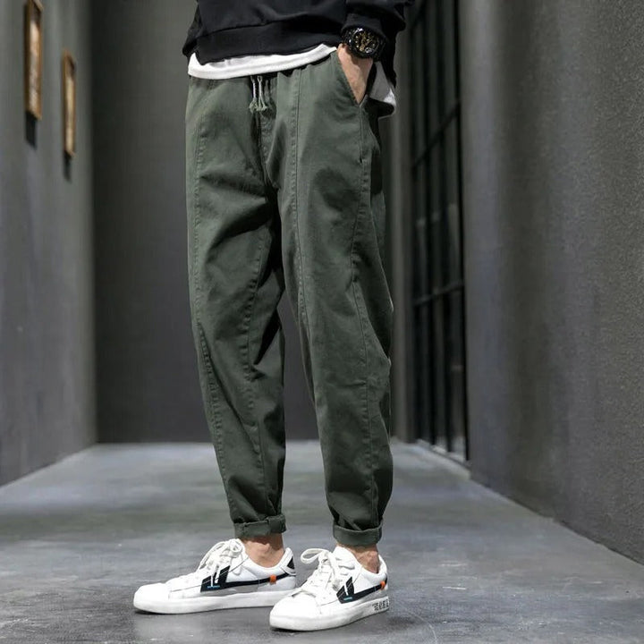 Neryth - Pantaloni jogger a gamba affusolata dal tocco morbido