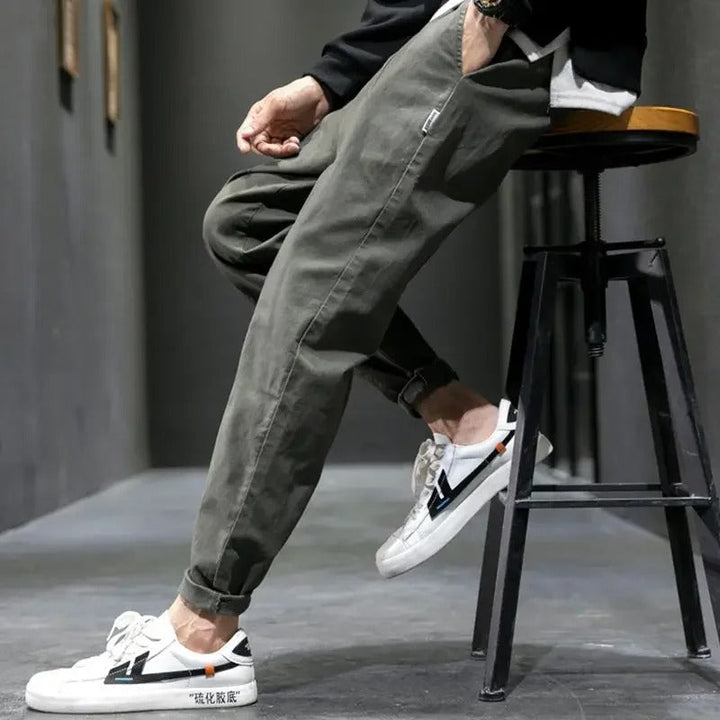Neryth - Pantaloni jogger a gamba affusolata dal tocco morbido