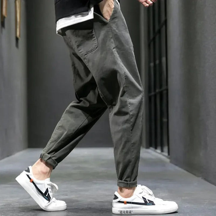 Neryth - Pantaloni jogger a gamba affusolata dal tocco morbido