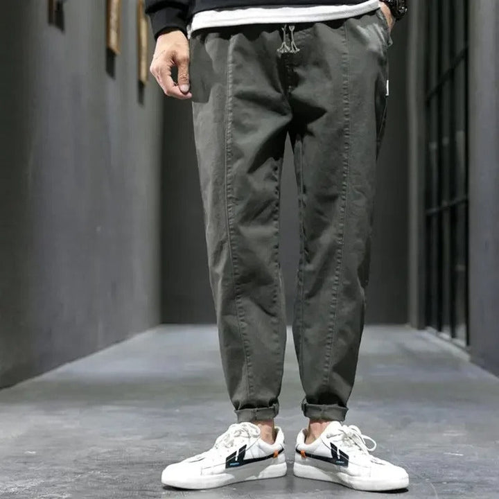Neryth - Pantaloni jogger a gamba affusolata dal tocco morbido