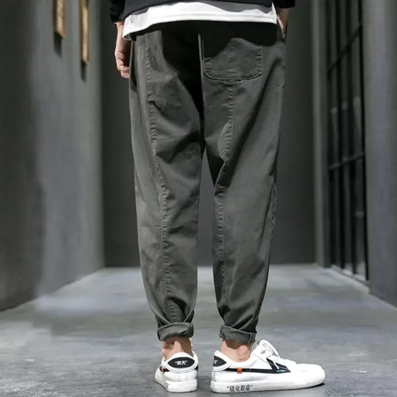 Neryth - Pantaloni jogger a gamba affusolata dal tocco morbido