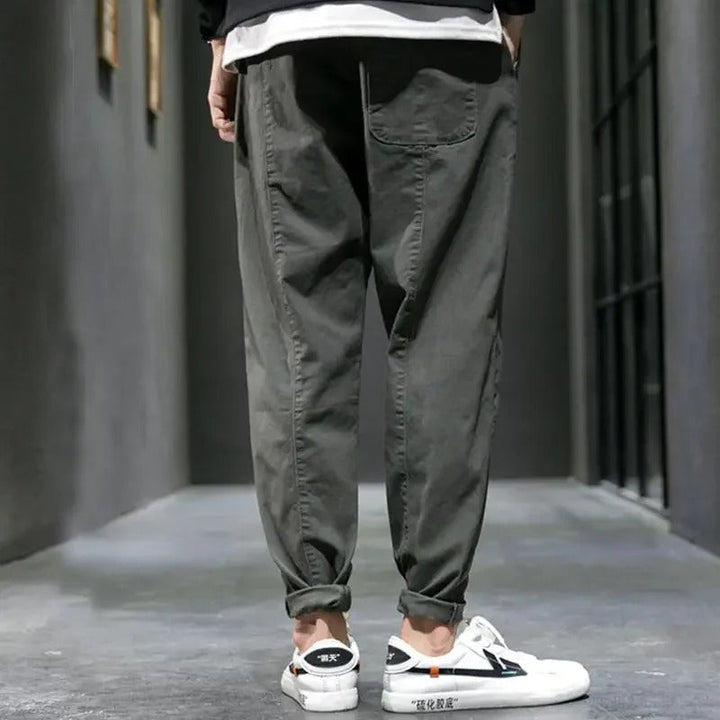 Neryth - Pantaloni jogger a gamba affusolata dal tocco morbido