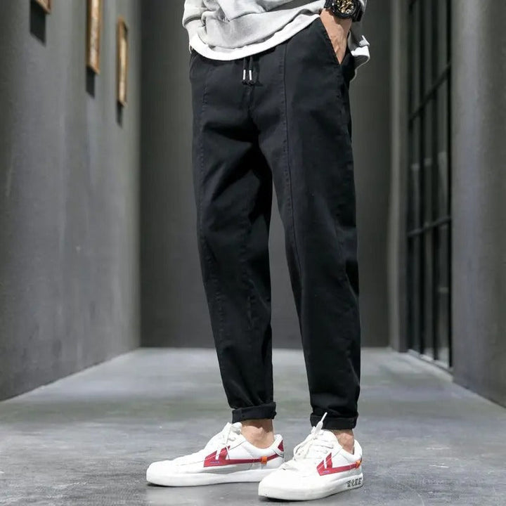Neryth - Pantaloni jogger a gamba affusolata dal tocco morbido