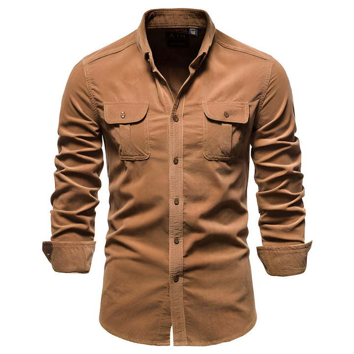 Derwyn - Camicia casual dal tocco morbido