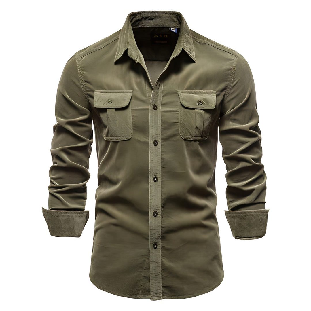 Derwyn - Camicia casual dal tocco morbido