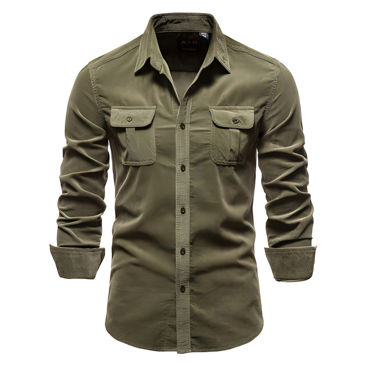 Derwyn - Camicia casual dal tocco morbido