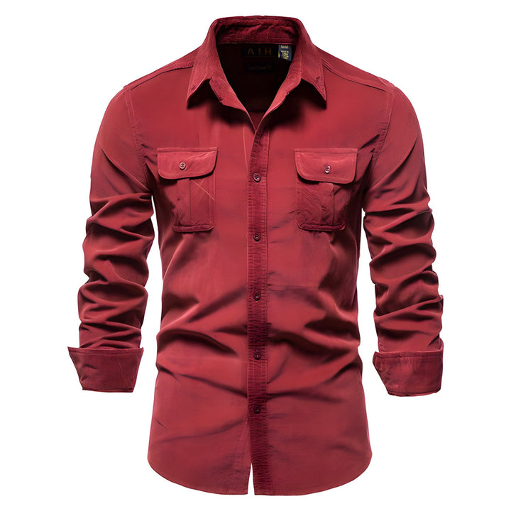 Derwyn - Camicia casual dal tocco morbido