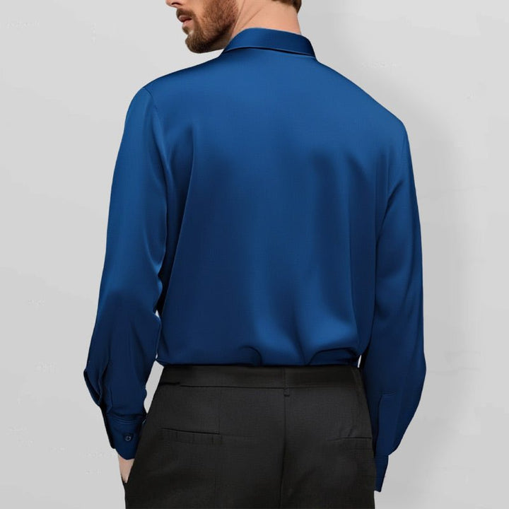 Halvric - Camicia elasticizzata antipiega